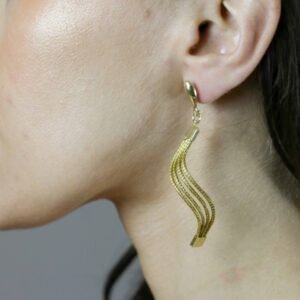 Boucles d'oreilles EHAWEE en Or Végétal du Brésil